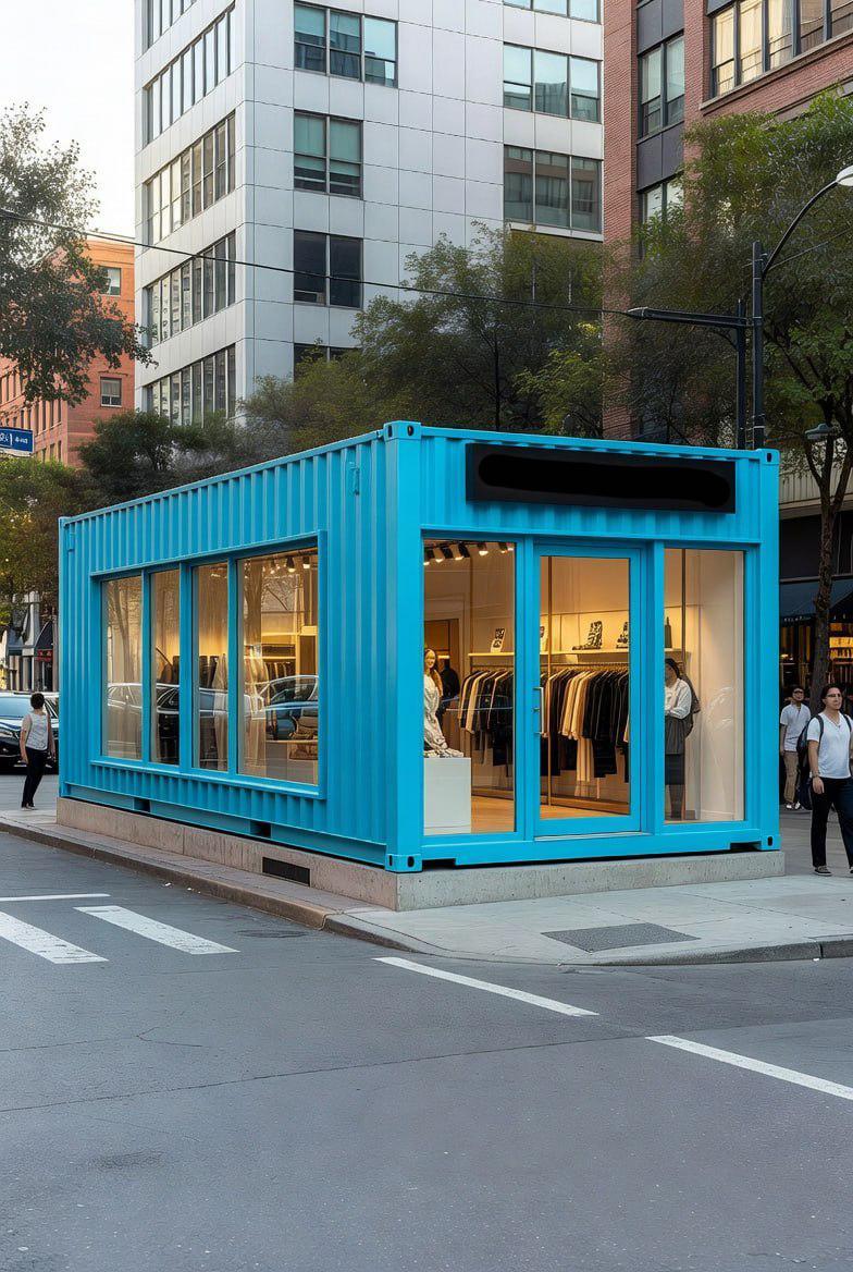 Офис продаж из контейнеров